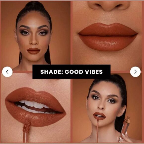 BNIB~ACE BEAUTE Limited Edition Pout Perfect Lipstick in Good Vibes - Picture 3 of 4